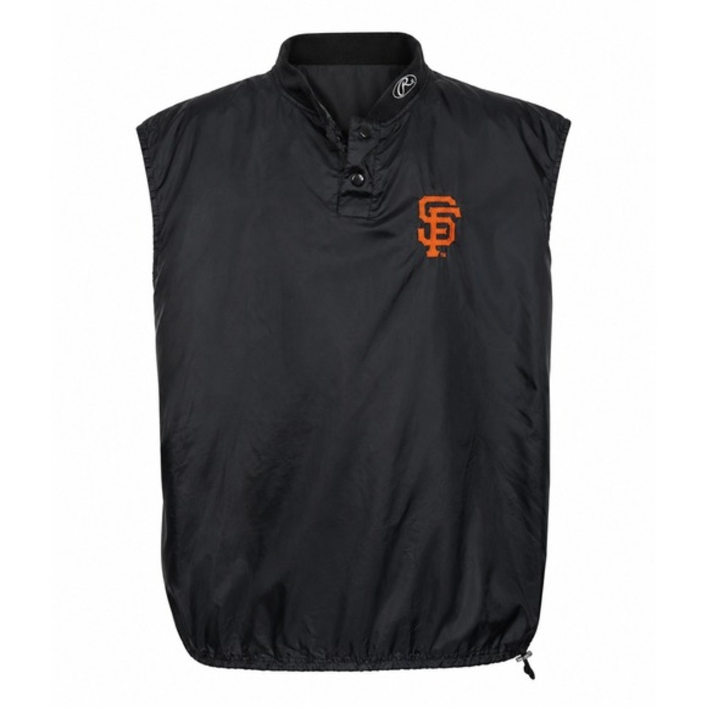 Vintage Rawlings San Francisco Giants Black Practice Vest Mens Size‎ XL